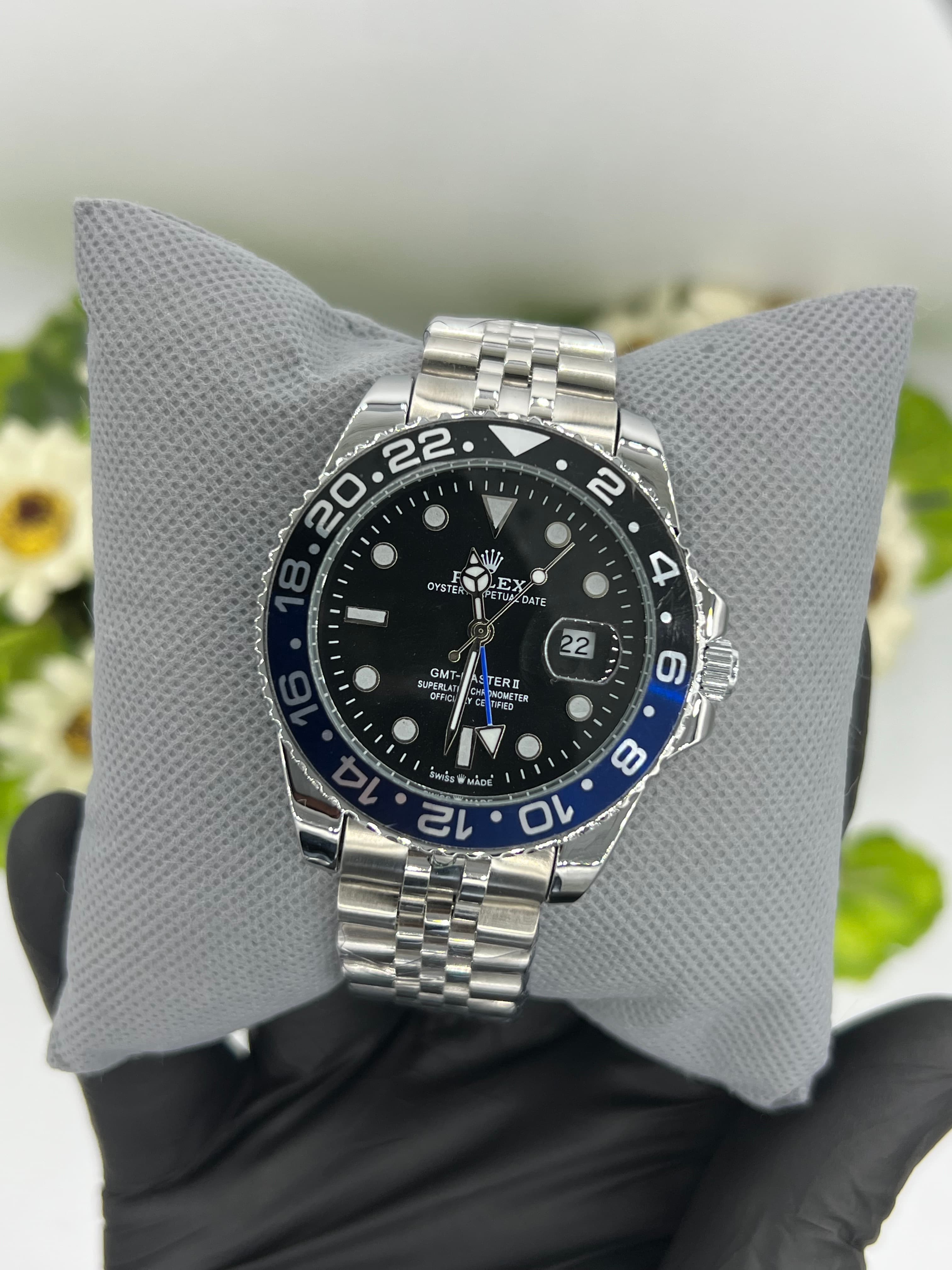 Rolex GMT Master II Batman alternate